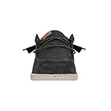 Hey Dude Welsh Grip, damskie buty żeglarskie, niebieski, 9, czarny, 43 EU