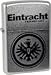 Produktbild Zippo 27.2607 Feuerzeug Eintracht Frankfurt, Gravur, Chrom Satin