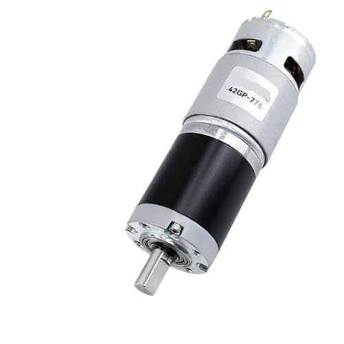 Moteur de réduction 42GP-775 à couple élevé 12V rotation bidirectionnelle