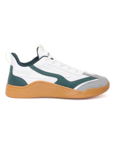 Image of Impakto para X Court Men's Sneakers | Lightweight & Cushioned Insole | Lace-Up Shoes for Casual Outings,Walking & Gym | Anti-Skid Rubber Sole for Non-Marking Activity
