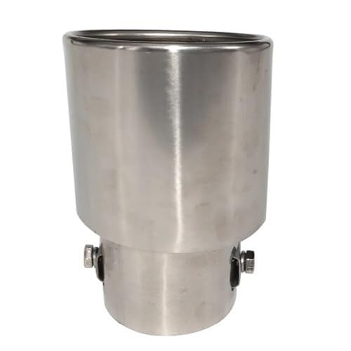 Silenziatore terminale per Subaru per Forester 2008-2012, Acciaio Inossidabile da 63 mm Terminale di Scarico per Auto