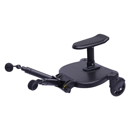 Kinderwagenpedal mit Sitz, Kindersitz, universelles Standpedal, Kinderwagenpedal-Skateboard, für Kinderwagen geeignet,