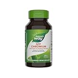 Nature's Way GTF Chromium, Glucose Tolerance Factor, Supports Healthy Glucose Metabolism*, 200 mcg Chromium per Serving, 100 Vegan Capsules (Packaging May Vary)