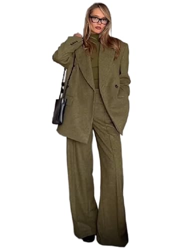Costume en Tweed Haute Qualité : Smokings Formels de Fête 2 Pièces pour Femme