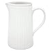 GreenGate Milchkanne Wasserkrug Krug Alice White Jug 1 L weiß Steinzeug Landhaus Vintage