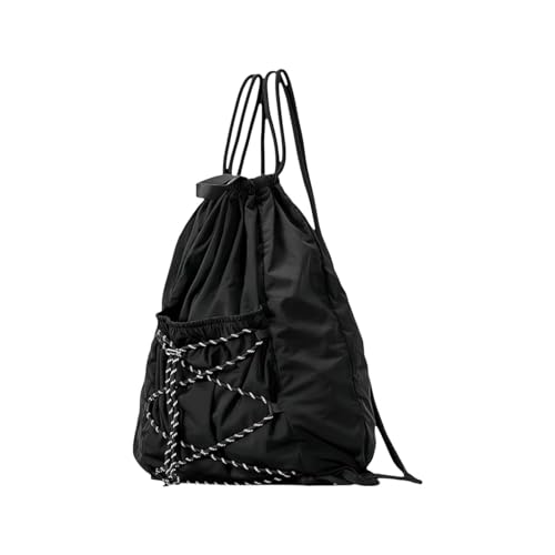 Bolsas de entrenamiento para mujer tipo mochila con cordón para viajes y conciertos