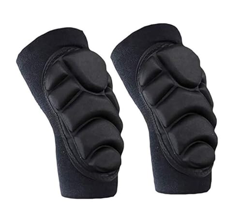 Coudières de compression football pour jeunes - Manches rembourrées moussées taille M