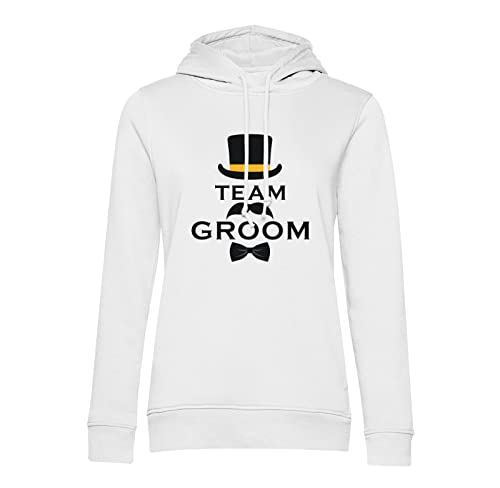 Sweat Mariage Team Groom avec Imprimé Smoking Vêtement Mariée
