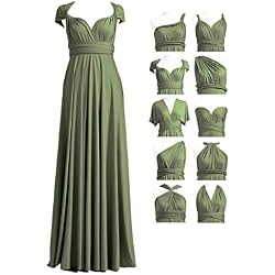 72styles Infinity Dress with Bandeau, Convertible Bridesmaid Dress, Long, Plus Size, Multi-Way Dress, Twist Wrap Dress