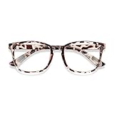 WINTOO Blue Light Glasses for Woman Men | 99% Blue Light Blocking Glasses | Computer Glassess | Night Driving | Gaming | TV Phone Screen Reader Square Frame | Anti Eyestrain & UV Glare Protection