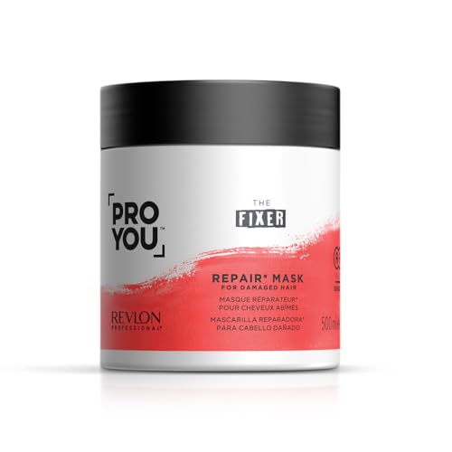 REVLON PROFESSIONAL ProYou Mascarilla Reparadora, Tratamiento Intensivo Cabello, Mascarilla para pelo Seco y Dañado, Pelo Brillante y Sedoso, 500ml
