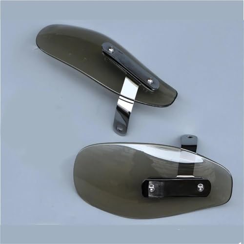 Protège-mains moto pare-brise pour rouler en Yamaha XT660 par tout temps
