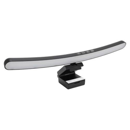 XUMIUZIY Computer Monitor Lamp, Curved Monitor Light Bar with Remote Control