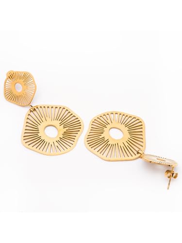 Image of Scintillare by Sukkhi Stylish Stainless Steel Butterfly Dangler Earring Jewellery for Women & Girls|Anti Tarnish Jewellery|Gifts for Wife Girlfriend Mother Sister
