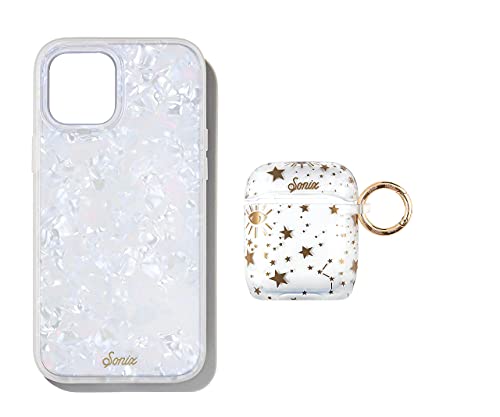 Sonix Pearl Tort Case for iPhone 11 Pro + Cosmic Case for Airpods