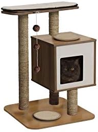 HAGEN VESPER USA PREMIUM CAT FURNITURE V-BASE - WALNUT