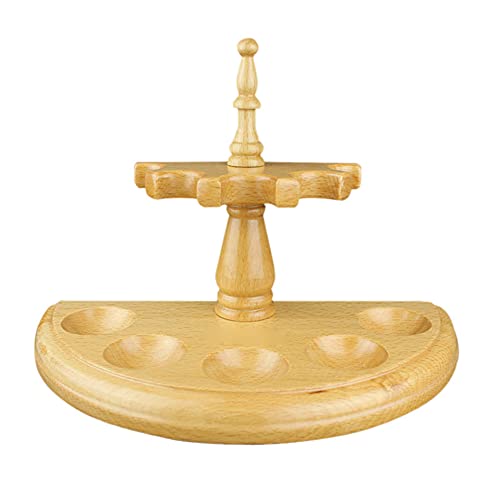 Support de rangement pour 5 tuyaux en bois pour sublimer votre salon