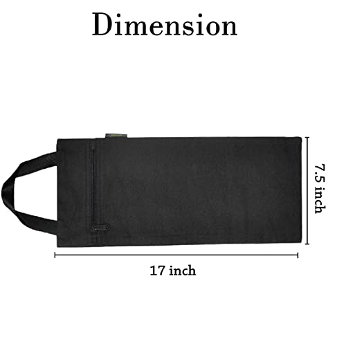 Image of Yoga Sand Bag, Cotton Unfilled for Yogas, Weights & Resistance Training, Portable Weightlifting Sandbag