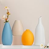 【Utilisation polyvalente】 Le design minimaliste des vases décoratifs s'harmonise mieux avec votre style d'intérieur, ils peuvent décorer votre salon, votre entrée, votre table de cuisine, votre bureau, votre café, etc.