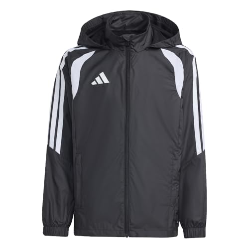 adidas Cortavientos Unisex para niños Tiro26 League Kids 1314 Negro/Blanco