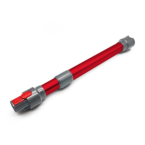 Tige D'extension De Tube Droit Télescopique, Accessoires. Compatible For Dyson. Tige D'extension For Aspirateur V7/V8/V10/V11 (Color : Rot)