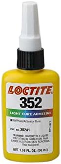 352™ Light Curing High Viscosity Acrylic Adhesive, 50mL Bottle