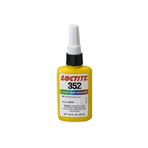 352™ Light Curing High Viscosity Acrylic Adhesive, 50mL Bottle