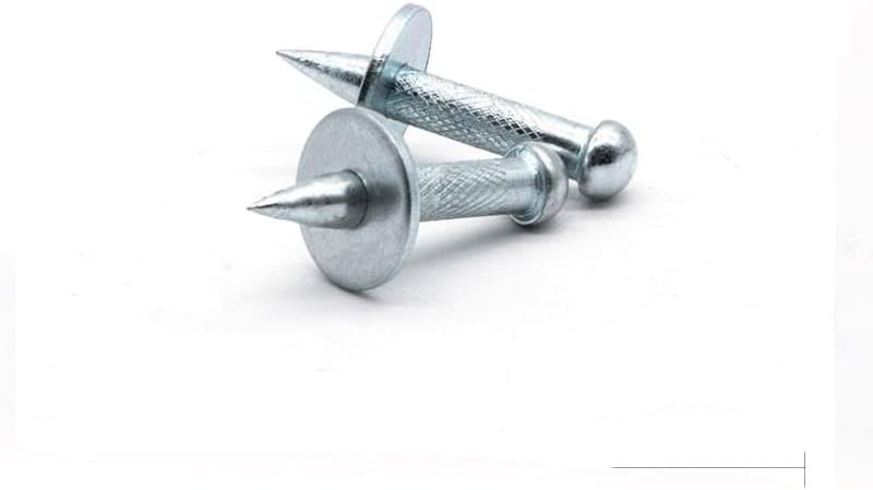 DX 450, 80 nail NK450 Cement nail engineering construction with multiple specifications Hardness NK type ball head nailing - (Color: 100pcs ENK16S12)