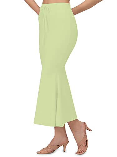 Mehrang Stretchable Saree Shapewear Petticoat for Women, Cotton Blended,Petticoat,Skirts for Women,Shape Wear Dress for Saree
