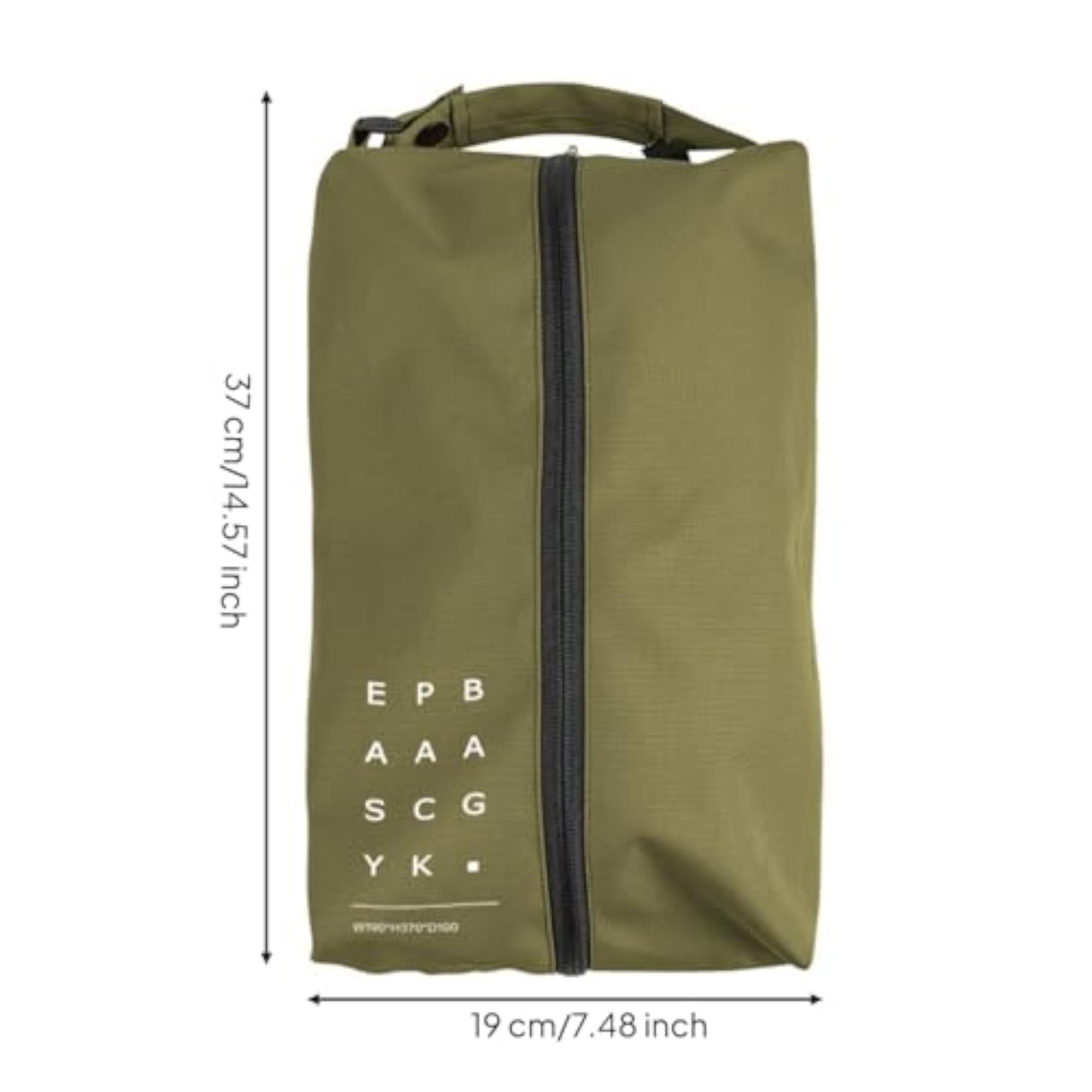Oxford Cloth Zippered Shoe Bag, Soft-Sided Packing Organizer