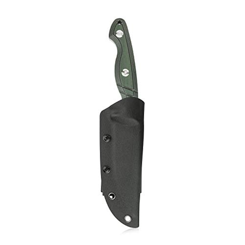 Kubey Kb269 Fixed Blade Tactical Knife, 4.7" Kurki Blade And G10 Handle, Full Tang Design And Kydex Sheath, For Outdoor Hunting And Camping (Od Green) #TOP3