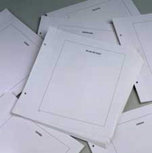 DAVO 20007 Luxe pages borderline heading Curacao (20 pcs.)