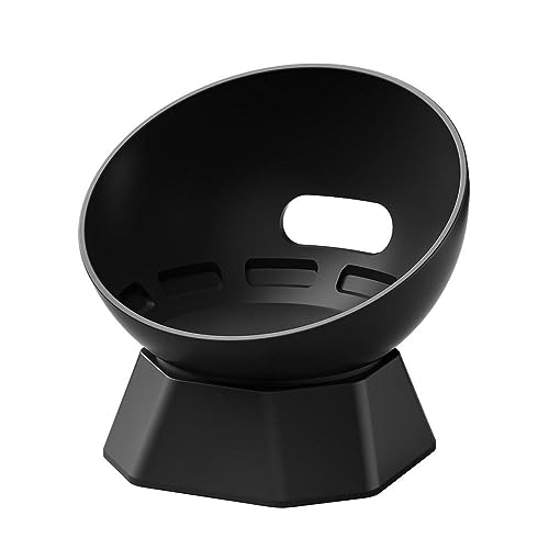 Soporte de Mesa para Echo Dot (4ª 5ª Generación), Base de sobremesa para Altavoces Bluetooth Inteligentes para el hogar y la Oficina (Negro)