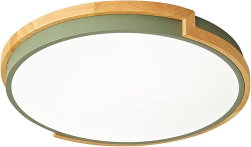 Lámpara LED moderna redonda para techo con luz regulable de metal 4