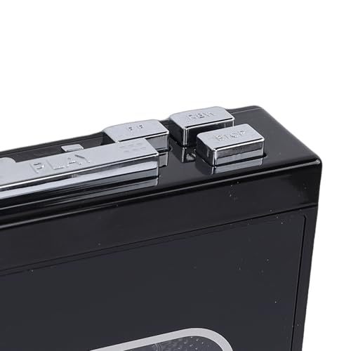 Sxhlseller Kassettenspieler, Tragbarer Kassetten zu MP3 Konverter und Recorder mit 3,5 mm AUX Buchse, Dual Power für die Umwandlung von Kassette in Digital, Heim und Reisegebrauch