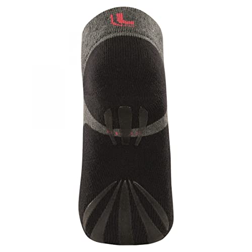 Meia ,Lupo,Performance ,adulto-unissex,Cinza Chumbo ,33 a 36