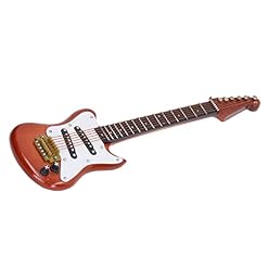 Fuwe Modèle de Guitare Miniature, modèle de Guitare de café dans la Salle de Musique pour Les étagères - Les Beatles, Paul McCartney, John Lennon, RIngo Starr, George Harrison Fuwe Modèle de Guitare Miniature, modèle de Guitare de café dans la Salle de Musique pour Les étagères – Image 4