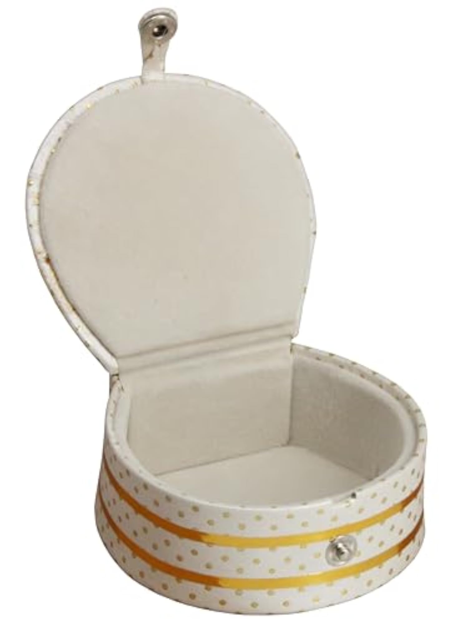 Pu Leather Bangle Earring Box, Travel Makeup Organizer