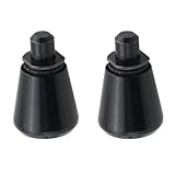 HJGarden 2PCS Black Stainless Steel Solid Cylindrical Spring Locating Pin Industrial Machinery Accessories for Molds Machine Case Electrical Appliances Car Door Latch