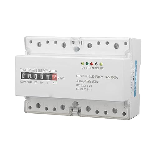 Compteur d'énergie triphasé Jeffergarden pour mesurer la consommation de la maison - 4