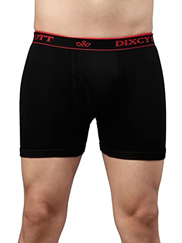 Image of Dixcy Scott Originals Men 100% Combed Cotton Ultra Smooth Fabric Long Trunk (Pack of 3)