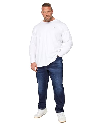 Image of BadRhino Big & Tall Dark Wash Denim Jeans - Men's - Plus Size Curve
