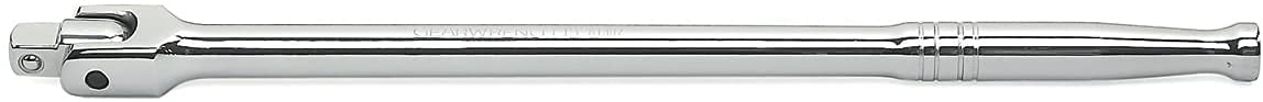 GearWrench 81307 Full Polish Flex Handle, 1/2" x 15", Chrome (as a Material)