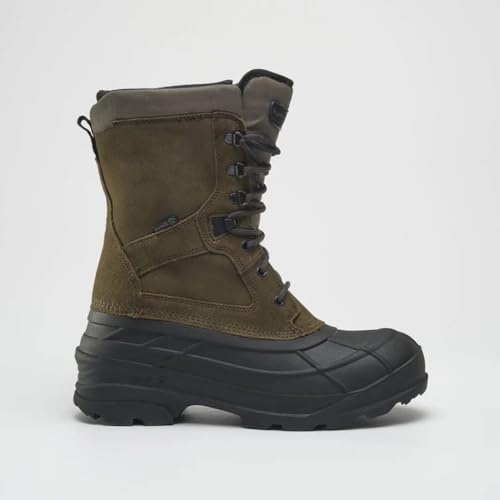 Kamik Herren Nation Plus Schneestiefel, Dark Olive Dol, 44 EU
