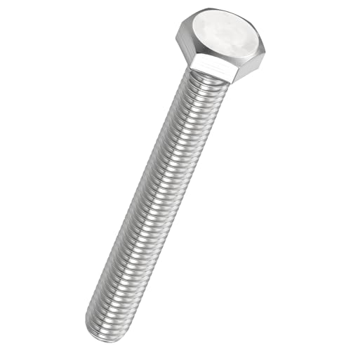 Kozelo 10Pcs Vis Tête Hexagonale M8-1.25x70 304 Acier Inoxydable