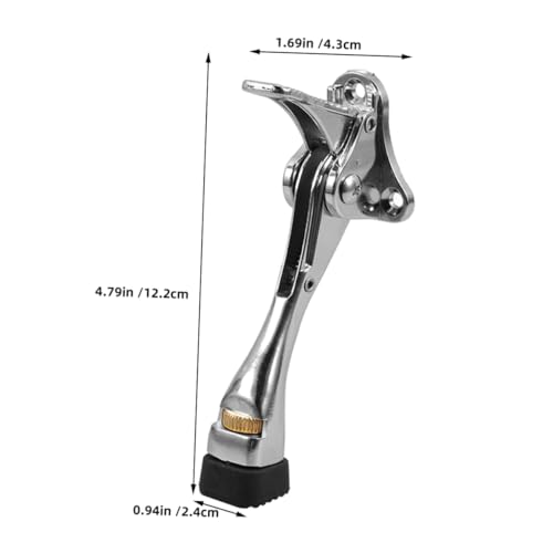 Support pour garder la porte ouverte OUNONA avec butée à pédale réglable automatique - 3