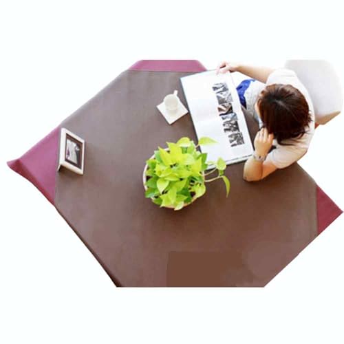 パールホワイト No.258 PVCレザーテーブルクロス「LEX」120cm×170cm / オシャレ 上質 撥水加工 食卓 千葉県