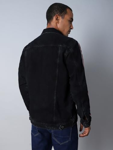 Image of HIGH STAR Men's Denim Standard Length Jacket