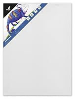 Kangaro K-810051 Leinwand, Canvas, Weiss, 30x40cm