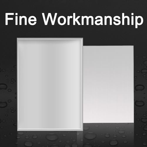 Stainless Steel Drain Pan for Washing Machine, Multi-Purpose Water Dispenser Drip Tray, Leak-Proof Floor Protector (No Hole, 100x80x4cm/39.4x31.5x1.6in)